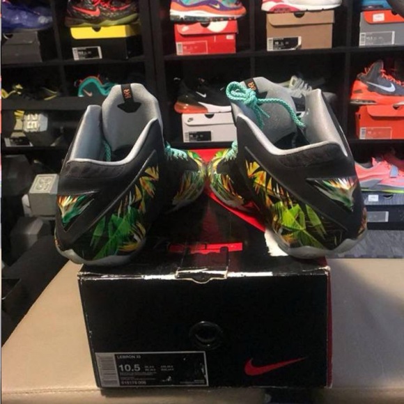 Nike Lebron 11 Everglades size 10.5 - Picture 3 of 4